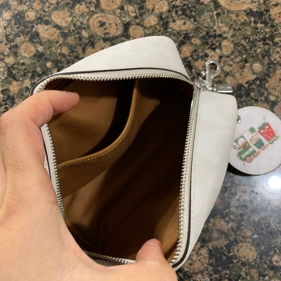 Boxy Cosmetic Case  Mirror Charm Signature Canvas - Picture 7 of 7